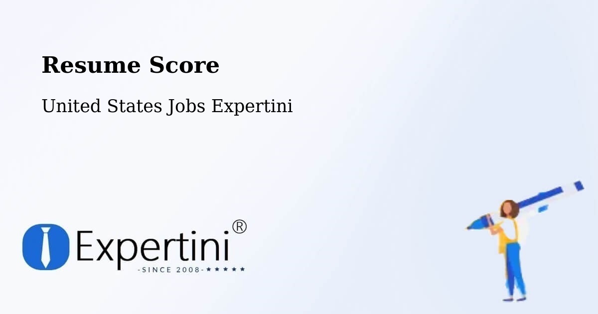Resume Score & Job Description Match Tool – Wakefield - United States Jobs Expertini